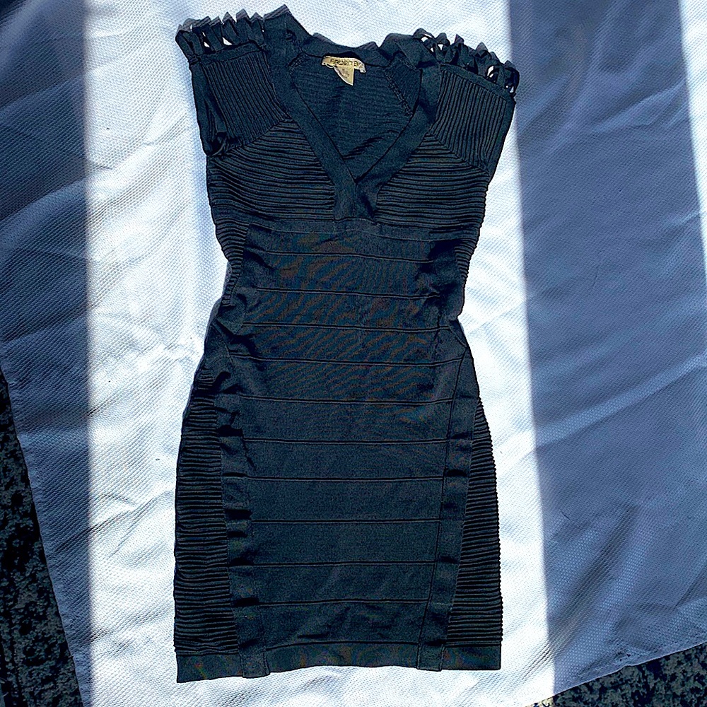 🖤 Arden B black bandage bodycon mini dress